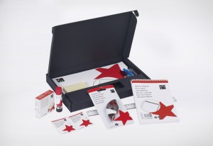 Samples of the Niceday stationary product range available from Spicers. A trial pack for clients to get them familiar with the range.
