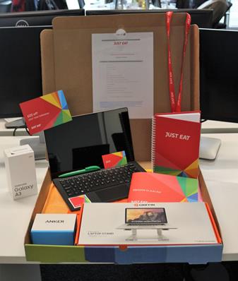 Just Eat onboarding pack